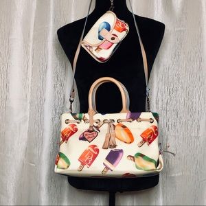 Dooney & Bourke Popsicle Handbag & Wristlet